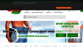 What Megamax.de website looked like in 2020 (3 years ago)
