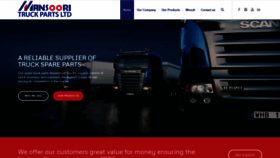 What Mtruckltd.com website looked like in 2020 (3 years ago)