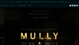 What Mullymovie.com website looked like in 2020 (3 years ago)