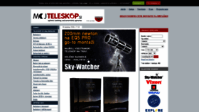 What Mojteleskop.si website looked like in 2020 (3 years ago)