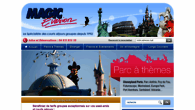 What Magicevasion-groupe.com website looked like in 2020 (3 years ago)