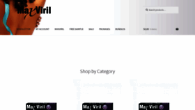 What Maxviril-australia.com website looked like in 2020 (3 years ago)