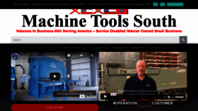 What Machinetoolssouth.com website looked like in 2020 (4 years ago)