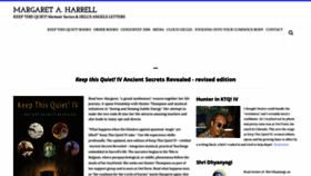 What Margaretharrell.com website looked like in 2020 (3 years ago)
