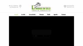 What Marais-en-selle.com website looked like in 2020 (3 years ago)