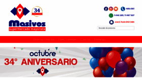What Masivos.com website looked like in 2020 (3 years ago)