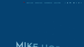 What Mikehorn.com website looked like in 2020 (3 years ago)