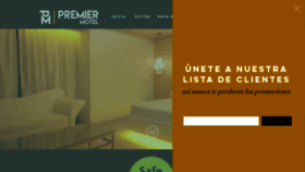 What Motelpremier.com website looked like in 2020 (3 years ago)