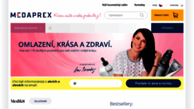 What Medaprex.cz website looked like in 2020 (3 years ago)