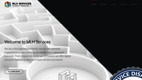 What Mlh-services.com website looked like in 2020 (3 years ago)