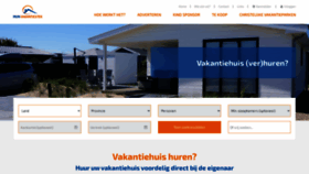 What Mijnvakantiestek.nl website looked like in 2020 (3 years ago)