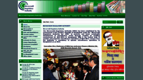 What Mra.gov.bd website looked like in 2020 (3 years ago)