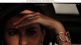 What Mattioligioielli.it website looked like in 2020 (3 years ago)