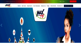 What Maxdigitaltv.com website looked like in 2020 (3 years ago)