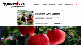 What Minnetonkaorchards.com website looked like in 2020 (3 years ago)
