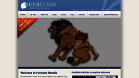 What Mykonosrentals.gr website looked like in 2020 (3 years ago)
