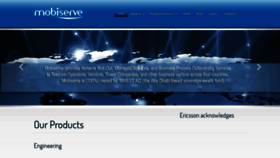 What Mobiserveholding.com website looked like in 2020 (3 years ago)