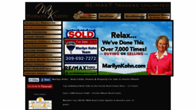 What Marilynkohn.com website looked like in 2020 (3 years ago)