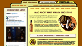 What Maltmadness.com website looked like in 2020 (3 years ago)