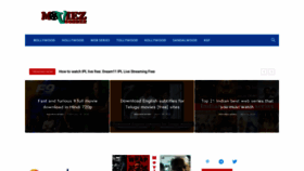 What Moviezcorner.com website looked like in 2020 (3 years ago)
