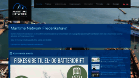 What Maritimenetwork.dk website looked like in 2020 (3 years ago)
