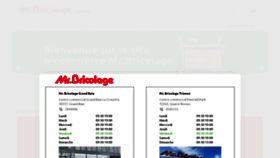 What Mr-bricolage.mu website looked like in 2020 (3 years ago)