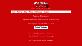 What Mabaker.de website looked like in 2020 (3 years ago)