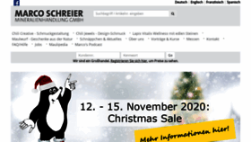 What Marcoschreier.de website looked like in 2020 (3 years ago)