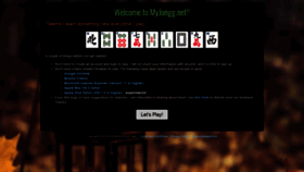 What Myjongg.net website looked like in 2020 (4 years ago)