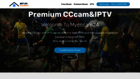 What Mycccam24.com website looked like in 2020 (3 years ago)