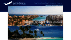 What Mondanita.it website looked like in 2020 (4 years ago)