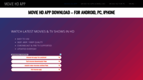 What Moviehdapkdownload.com website looked like in 2020 (3 years ago)