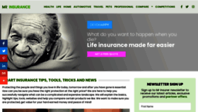 What Mrinsurer.co.uk website looked like in 2020 (3 years ago)