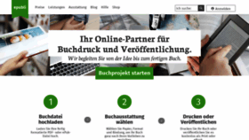 What Mpb.epubli.de website looked like in 2020 (3 years ago)