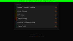 What Module143.com website looked like in 2020 (3 years ago)