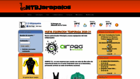 What Mtbjarapalos.com website looked like in 2020 (3 years ago)