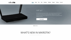 What Microtik.com website looked like in 2020 (3 years ago)