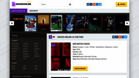 What Moviesonline4k.tv website looked like in 2020 (3 years ago)