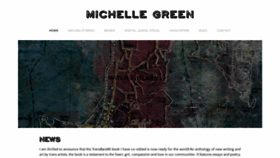 What Michellegreen.co.uk website looked like in 2020 (3 years ago)
