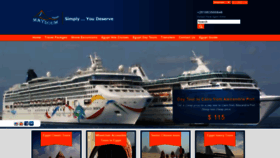 What Maydoumtravel.com website looked like in 2020 (3 years ago)