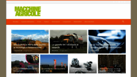 What Macchineagricolenews.it website looked like in 2020 (3 years ago)