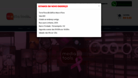 What Mediatools.com.br website looked like in 2020 (3 years ago)