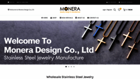 What Monera-design.com website looked like in 2020 (3 years ago)