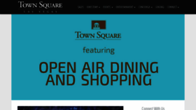 What Mytownsquarelasvegas.com website looked like in 2020 (3 years ago)