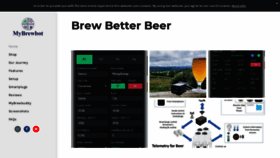 What Mybrewbot.com website looked like in 2020 (4 years ago)