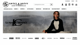 What Mode-kraeft.de website looked like in 2020 (4 years ago)