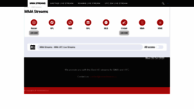 What Mmastreams.cc website looked like in 2020 (4 years ago)