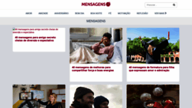 What Mensagens10.com.br website looked like in 2020 (3 years ago)