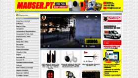 What Mauser.pt website looked like in 2020 (3 years ago)
