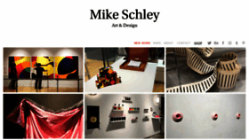 What Mikeschley.com website looked like in 2020 (3 years ago)